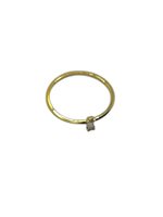 Anello Domar Donna Charm oro 18k in Oro Zircone ANOR-197-280 - ANOR-197-280